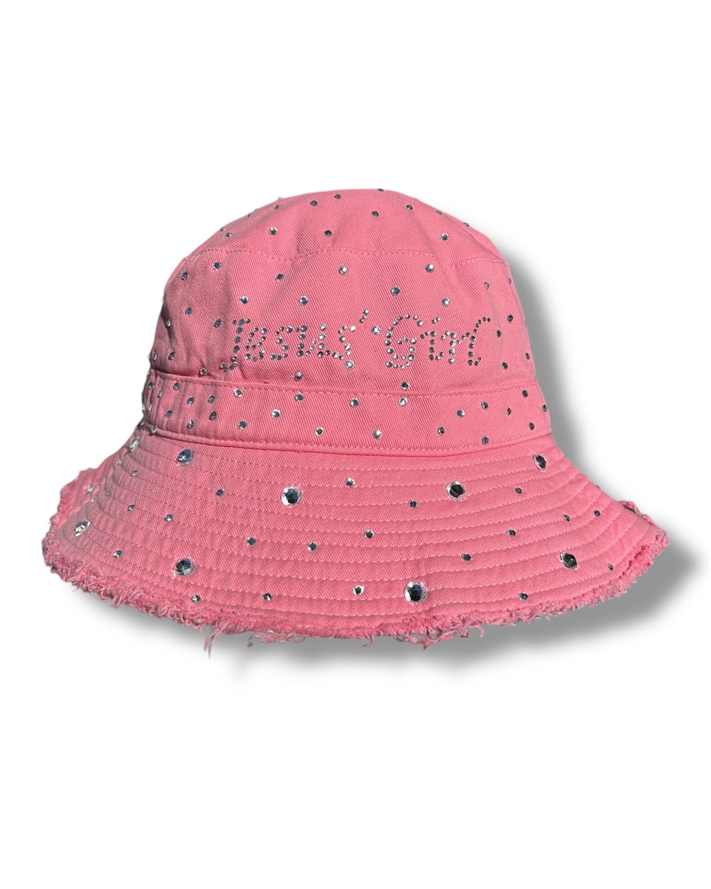 Jesus’ Girl Rhinestone Bucket Hat