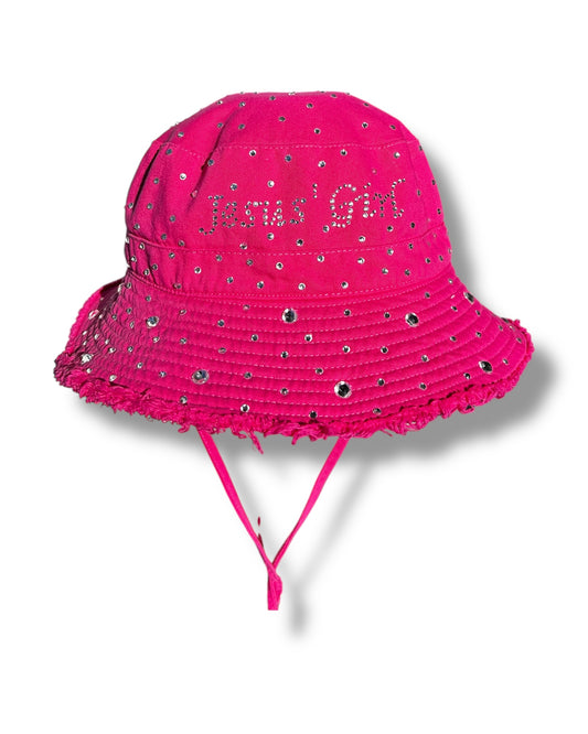 Jesus’ Girl Rhinestone Bucket Hat